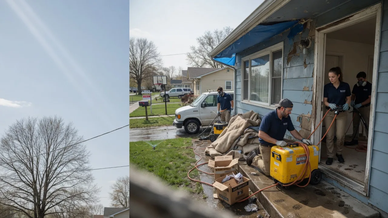 Basement Flood Cleanup in Hermleigh, TX near me